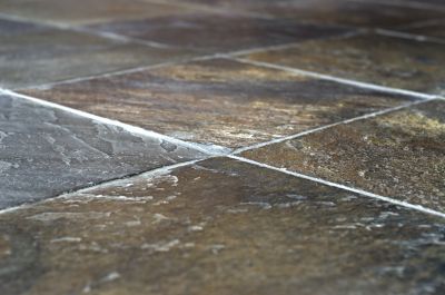 Products For Slate Floor Installations in use